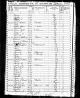 1850 Census for John Coggburn Family, image 1
