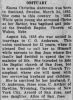 Obituary Emma Christina Anderson 1920